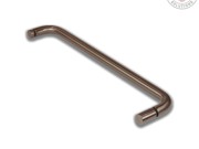 Shower Pull Handle - 25mm Diameter 500mm CTC - Bronze